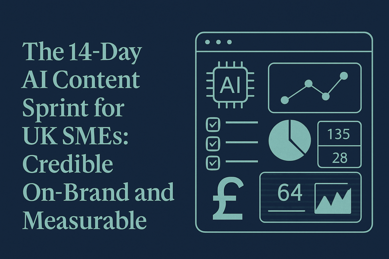 Notebook, phone and microphone laid out for a fast, AI-assisted content sprint